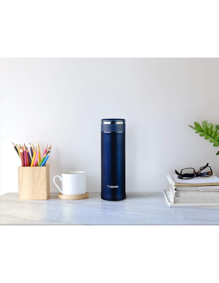 Taza de Viaje Zojirushi Acero Inoxidable 0.34L con Filtro Té