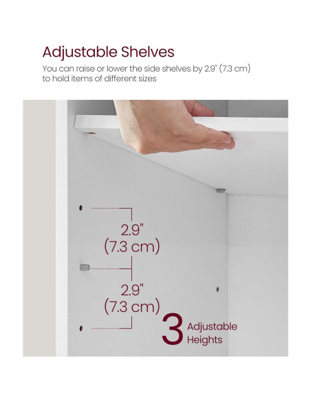 Banco de Almacenamiento VASAGLE CUSTOS 9 Compartimentos 48 cm