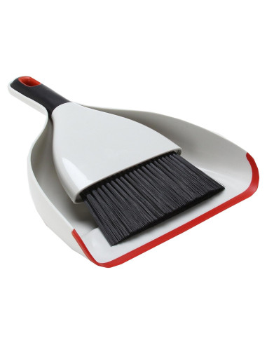 Recogedor y Cepillo OXO Good Grips Blanco Ergonomico