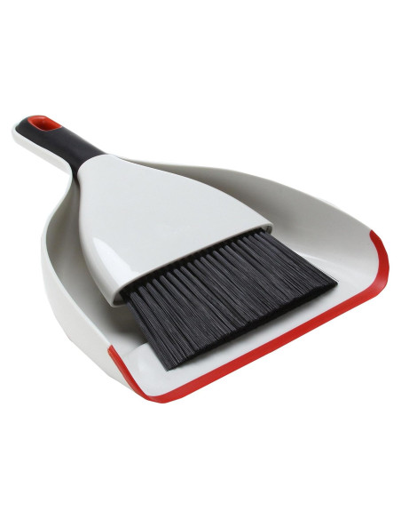 Recogedor y Cepillo OXO Good Grips Blanco Ergonomico