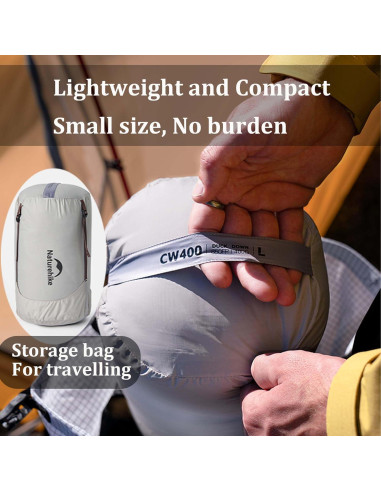 Saco de Dormir Ultraligero Windhike 700g Plumas -26.2C