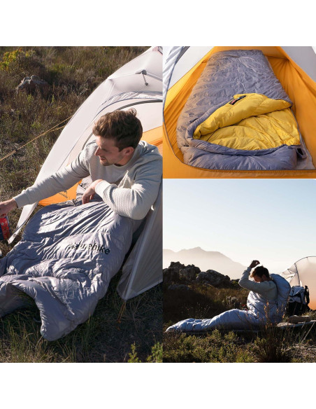 Saco de Dormir Ultraligero Windhike 700g Plumas -26.2C