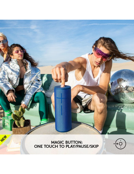 Altavoz Bluetooth Portátil Logitech MEGABOOM 3 - Púrpura