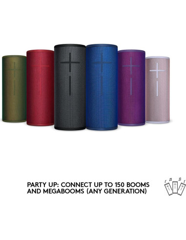 Altavoz Bluetooth Portátil Logitech MEGABOOM 3 - Púrpura