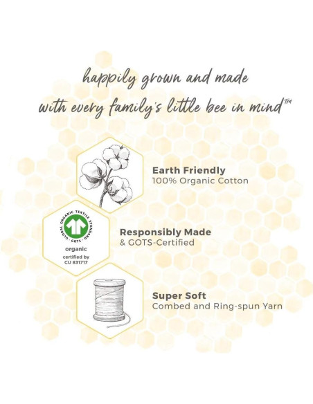 Bata con Capucha para Bebés Burts Bees Baby 0-9 Meses Gris