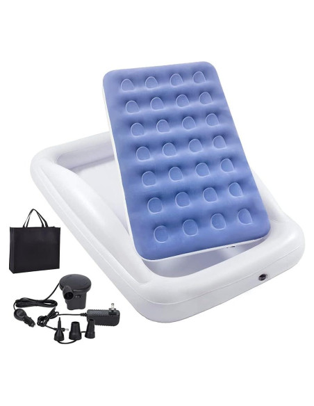 Cama de Viaje Inflable Fahuac para Niños con Bomba Eléctrica