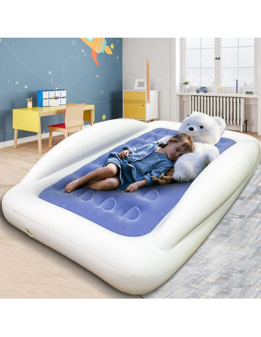 Cama de Viaje Inflable Fahuac para Niños con Bomba Eléctrica