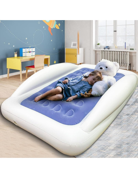 Cama de Viaje Inflable Fahuac para Niños con Bomba Eléctrica