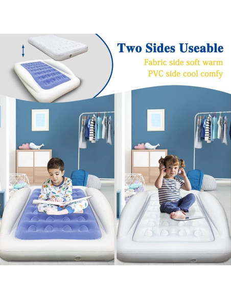 Cama de Viaje Inflable Fahuac para Niños con Bomba Eléctrica