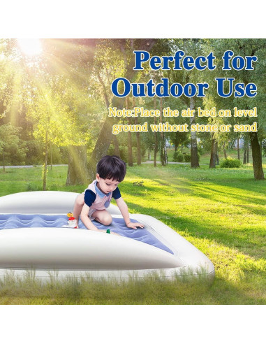 Cama de Viaje Inflable Fahuac para Niños con Bomba Eléctrica