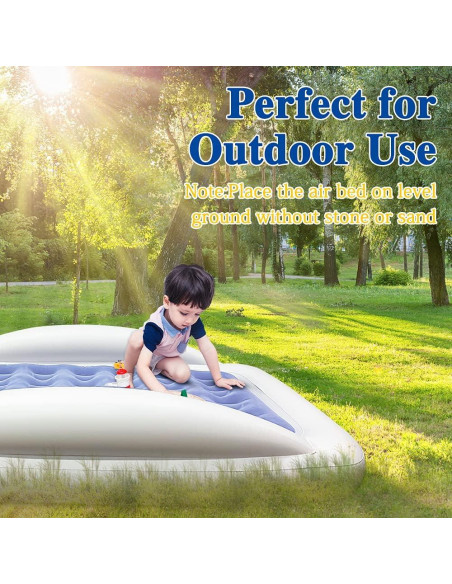 Cama de Viaje Inflable Fahuac para Niños con Bomba Eléctrica