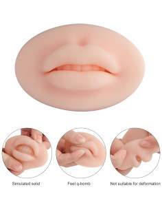Piel de Silicona 3D para Práctica de Labios Charme Princesse 2