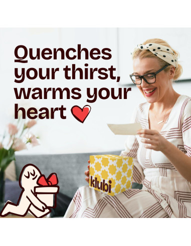 Taza de Viaje KLUBI 14oz Negra Aislada para Hombres