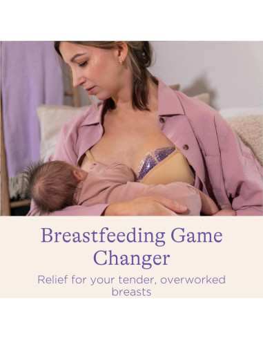 Packs de Terapia para Senos Lansinoh 2 Unidades Calientes y Frías