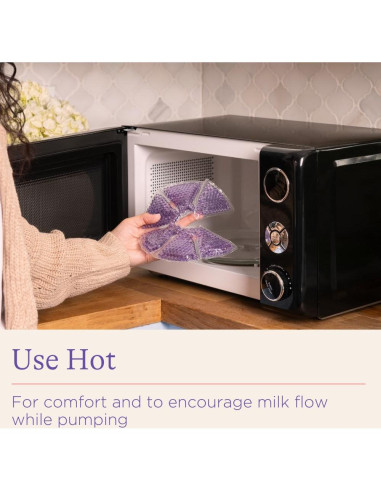 Packs de Terapia para Senos Lansinoh 2 Unidades Calientes y Frías