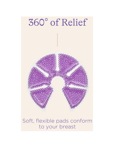 Packs de Terapia para Senos Lansinoh 2 Unidades Calientes y Frías