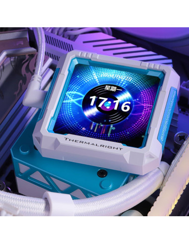 Enfriador Líquido AIO Thermalright FW360 PRO Blanco ARGB 360mm