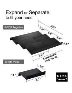 Organizador de Cajón Expandible Artibear para Especias, Set de 6 2