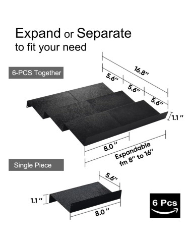 Organizador de Cajón Expandible Artibear para Especias, Set de 6