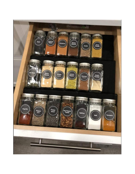 Organizador de Cajón Expandible Artibear para Especias, Set de 6