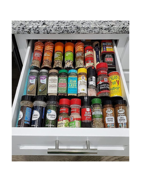 Organizador de Cajón Expandible Artibear para Especias, Set de 6