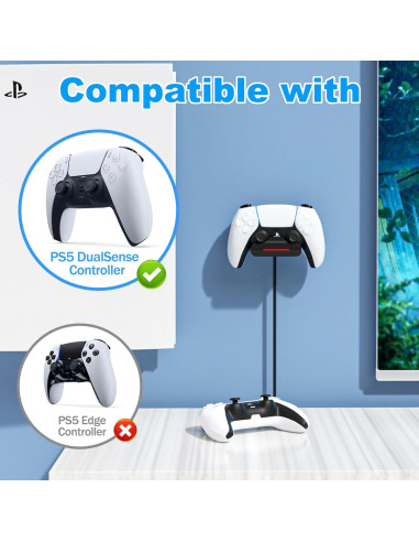 Soporte de Carga para Controlador PS5 REEYEAR con Cable 1m