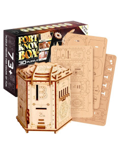 Juego de Rompecabezas 3D ESC WELT Fort Knox Box PRO - Enigma de Madera