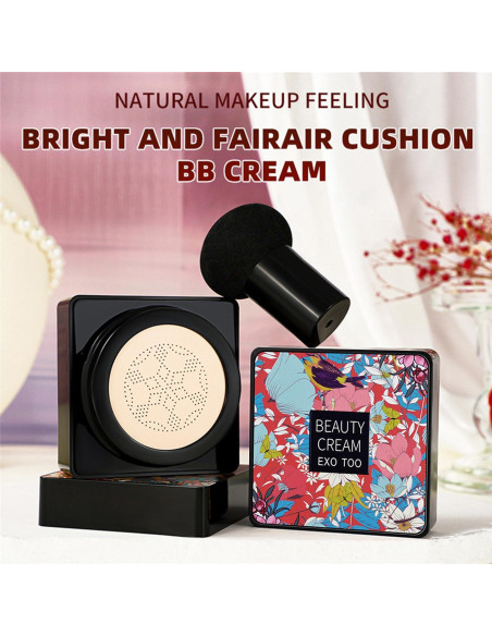 Crema CC NUIBO 2PCS Hidratante Larga Duración + 2 Esponjas