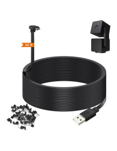 Cable de Alimentación 15m Weishan para Wyze Cam Pan v3 USB