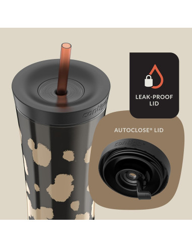 Tumbler Contigo Streeterville Ally Love 20oz Regaliz a Prueba de Fugas