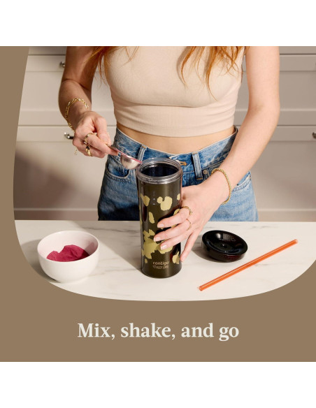 Tumbler Contigo Streeterville Ally Love 20oz Regaliz a Prueba de Fugas