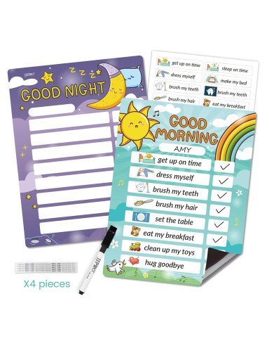 Gráfico Magnético de Rutina Diaria JJPRO - 20x27 cm