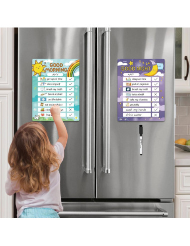 Gráfico Magnético de Rutina Diaria JJPRO - 20x27 cm