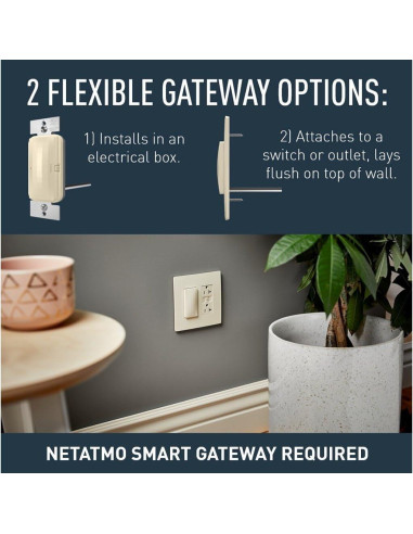 Tomacorriente Inteligente Legrand WNRR15LA 15A Almendra Clara