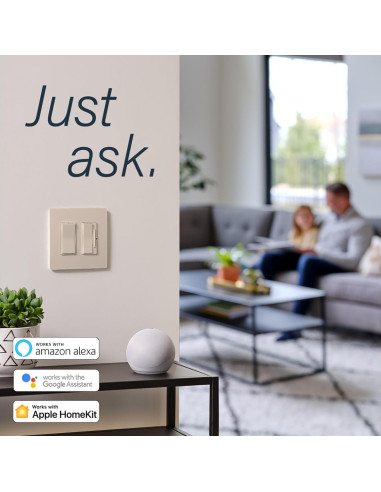 Tomacorriente Inteligente Legrand WNRR15LA 15A Almendra Clara