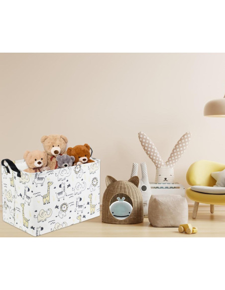 Cesta de Juguetes HIYAGON Animal 40L 37.8x25.9x24.9cm