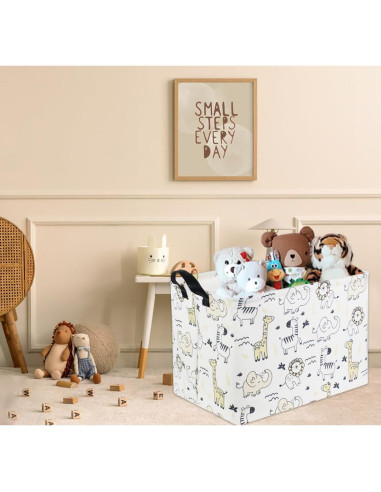 Cesta de Juguetes HIYAGON Animal 40L 37.8x25.9x24.9cm