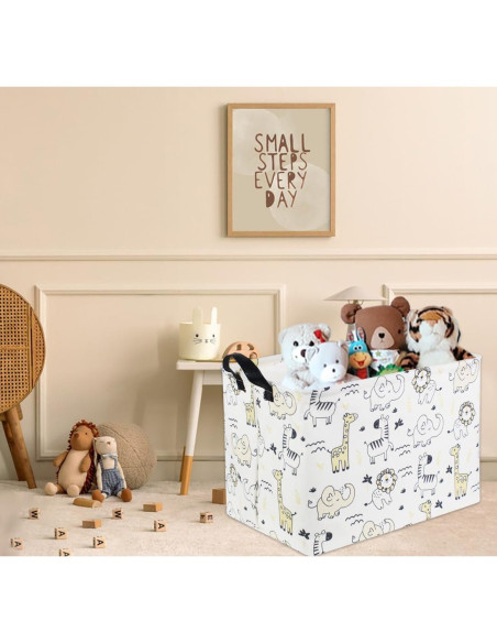 Cesta de Juguetes HIYAGON Animal 40L 37.8x25.9x24.9cm