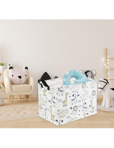Cesta de Juguetes HIYAGON Animal 40L 37.8x25.9x24.9cm