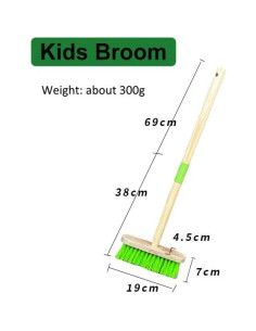 Juego de Mini Herramientas de Jardín para Niños Xifando - Escoba y Más 2