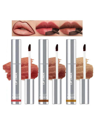 Juego de Lápiz Labial Desmontable Petansy 3 Colores