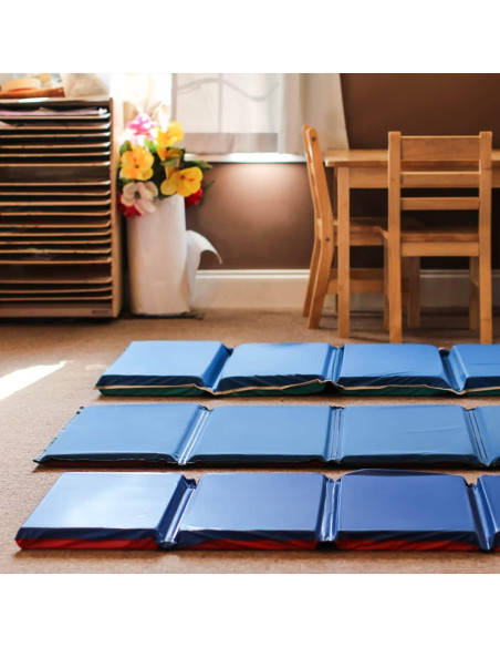 Almohadilla de Descanso KinderMat 2.54 cm Rojo/Azul 114.3x48.3 cm