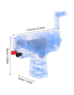 Generador Manual Portátil GANAZONO 5pcs 0.6W Azul 2