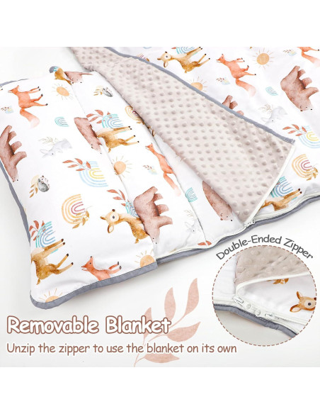 Colchoneta de Siesta WINGHENLEE Extra Grande 142x56cm con Almohada y Manta