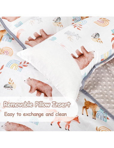 Colchoneta de Siesta WINGHENLEE Extra Grande 142x56cm con Almohada y Manta