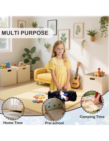 Colchoneta para Siesta Haleeone 132x56 cm con Almohada Desmontable