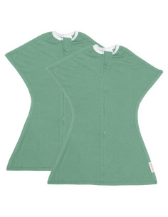 Manta de Swaddle Zipadee-Zip SleepingBaby Albahaca X-Pequeño