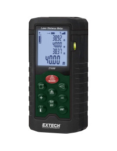 Medidor de Distancia Láser Extech DT40M - Rango 40m, Cálculos de Área y Volumen 2