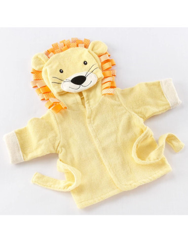 Bata de Baño con Capucha León Baby Aspen 0-9 Meses
