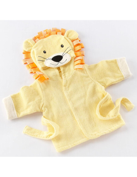 Bata de Baño con Capucha León Baby Aspen 0-9 Meses